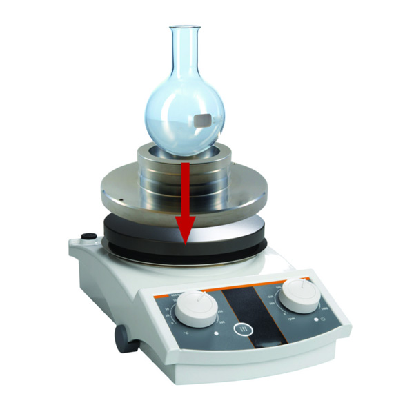 Universal reaction block system for magnetic stirrers